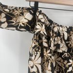 Ava & Viv  x Target Dress Size 2X Midi Linen Blend Ruffle Floral Plus Curvy NWT Photo 9