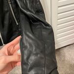 ZARA  TRF Black Moto Leather Jacket Photo 7