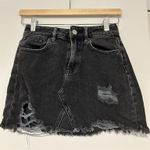 PacSun  Denim Skirt Black Photo 0