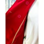 Old Navy Vintage 90s Bright Pink Wool Blend Peacoat Women's S Double Breasted Photo 10