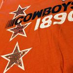 Cowboys • OSU • College team tee • creative apparel concepts blouse in size XL Orange Photo 2