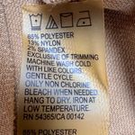 Allison Daley Petite Women's Tan Embroidered Button Front Corduroy Jacket Medium Photo 6