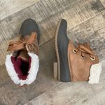 Tommy Hilfiger Brown Duck Boots size 8 Shearling Trim Lace Up Snow Ski Trip Y2K Photo 6