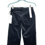Current/Elliott Current Elliott The Vanessa Crop Pants Dark Navy Velvet Womens Size 25 NEW Photo 5