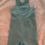 Free People Romper Green Photo 2