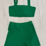 Amazon Green Knitted Two Piece Set Photo 1