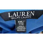 Ralph Lauren Lauren Ralph Lauren Black Label Womens Size XXL Top Boat Neck Long Sleeve Blue Photo 9
