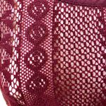 House of Harlow Adorable  burgundy lace mini dress. Sz Small Photo 4