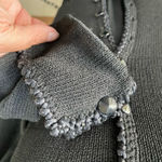 St. John Vintage 70s  2pc Pleated Skirt Suit Set Santana Knit Black  4 Photo 7