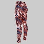 NFL NWT Denver Broncos Zebra Print Leggings Sz XS Photo 1