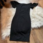 Lulus LULU’S Do It Right Black Off The Shoulder Dress Photo 2