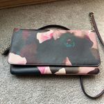A New Day Floral Watercolor Envelope Crossbody Bag Pink Green Modern Purse Photo 4