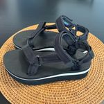 Teva  Black platform Adjustable Sandals size 7 Photo 3