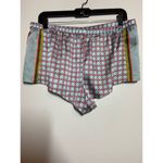 Victoria's Secret  Pajama Shorts Satin Silky Geometric Mediterranean Large Photo 3