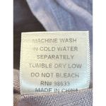 Kleen Women's Size S Purple Linen Lagenlook Tie Front Cardigan Blouse EUC Photo 3