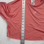 Gymshark  Cropped‎ Training T-Shirt Vented Back Short Sleeve Top Small Photo 2