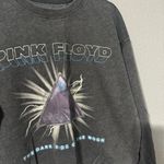 Pink Floyd  Women Gray‎ Long Sleeves Crew Neck Graphic Print Cozy Sweater Size M Photo 7