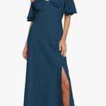 Amazon Blue Midi Dress Photo 0