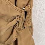 Shape Fx  Swim Plus 16W One Piece Swimsuit Brown Tummy Smoothing Faux Wrap Ruched Photo 1