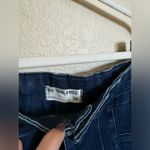 Free People We The Free Jayde Jeans Dark Wash Stretch Denim Hi Rise Pintucks Flare Photo 9