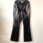 Good American ‎ Good Classic Bootcut Faux Leather Pants Black 6 / 28 Photo 3