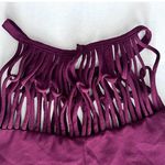 Lulus Dress Small Tell Me Swing Chiffon Strappy Mini Plum Purple Formal Spring Size XS Photo 4
