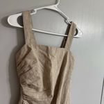 Abercrombie & Fitch Beige Mini Dress with Square Neckline Size XS Photo 7
