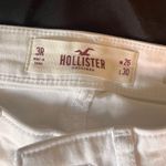 Hollister Women’s white low-rise super skinny  jeans Photo 3