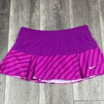 Nike Stripe Magenta Athletic Skirt Photo 0
