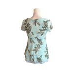 90s Y2k Babydoll Tank Fairy Core Floral Print Handkerchief Hem Size S Sheer Photo 3