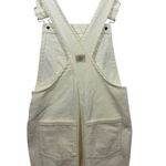 Faherty NWT Womens Walker Corduroy Organic Cotton Overalls Ivory Size Small Boho Photo 9