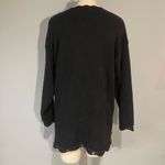 Vintage Maggie Lawrence black beaded long sleeve sweater top shirt size 18 Photo 1