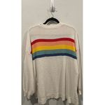 American Eagle OUTFITTERS Rainbow Graphic Crew Neck Knit Sweater Photo 3