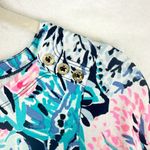 Lilly Pulitzer Sophie Dress High Tide Size Medium UPF 50 Vacation Beach Preppy Photo 2