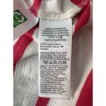 J. Crew Pink White Long Sleeve Cotton Tee Size Medium Photo 3