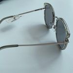 True Religion NWT  Gray Silver Marble Sunglasses $125 Photo 1