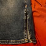 Lucky Brand Vintage  denim skirt side slit 100% cotton size 14/32 Photo 4