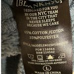 BLANK NYC Cropped Sherpa Trucker Jacket Womens L Blue Fleece Cozy 90s Retro Photo 5