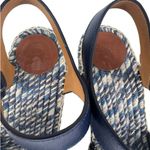 Chloé Chloe Piia Espadrille Logo Wedges in Denim Photo 10
