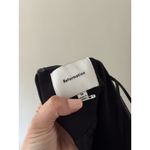 Reformation Simone Strapless Bubble Top Black Size Medium Photo 5