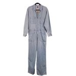 Universal Threads Universal Thread Women Light Blue Denim Baggy Straight Leg Jumpsuit Size 16 NWT Photo 2