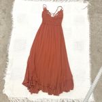 Free People  One medium Adella crochet lace maxi slip dress D2 3101 Photo 9