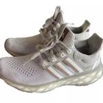 Adidas UltraBoost Web DNA Athletic Shoes Grey White Art GY8081 Women's Size 7.5 Photo 6
