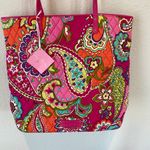 Vera Bradley Multicolor Paisley Print Tote Bag Photo 2