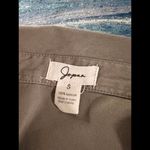 Japna Super Cute Olive  Short Sleeve Ruffle Dress by  Size S Photo 2