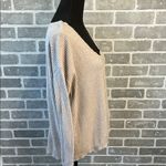 Urban Outfitters  Beige Long Waffle Knit Sleeve Women’s Size Small Photo 3