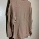 SALE! Tan Lillusory Ribbed Turtleneck Sweater Size L EUC Size L Photo 2