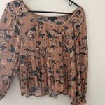American Eagle  long sleeve crop top Photo 0