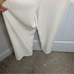 ZARA  white belted jumpsuit size‎ medium minimalist vacation summer Photo 6