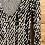 L’ogan Size 2/XSmall Low Back Baby Alpaca Knee Length Long Sleeve Dress Black Photo 8